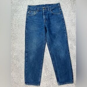 Carhartt Jeans Mens 32 x 30 Classic Streetwear Workwear Utility Regular Denim